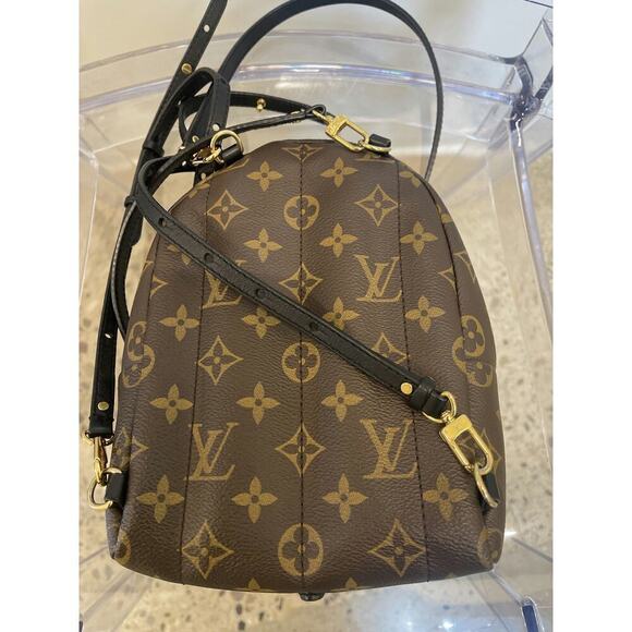 Louis Vuitton Palm Springs Mini Backpack - Monogram Canvas, Excellent Condition - Picture 3 of 6